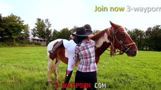 3Way Vetaveta - Threesome amin&#039;ny Fianakaviana Toeram-piompiana