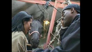 Wild Nzima Gangbang isiromania kubekho inkqubela 4 omkhulu dicks kanye ngaphakathi