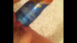 Toying pamoja suncream chupa