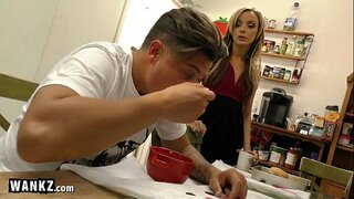 WANKZ - Mies Nai Hänen Todella Kuuma Askel Äiti!