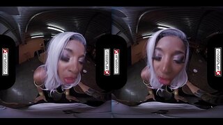 VR Cosplay X Jasmine Webb &#039; s Fitte Lepper er Pakket Rundt Pikken Din