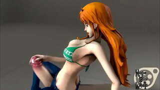 Nami futanari 3D SFM miray