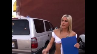 Të rinj babe i merr vështirë dick në saj të lagur rruhet twat