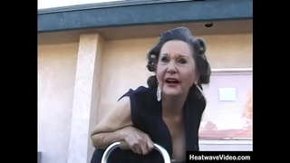 Stare Laski Toczenie sztuczki # 1-Jeanette, Dave Hardman, Dick Nasty-starcza babcia przejebane przez dwóch zboczeńców